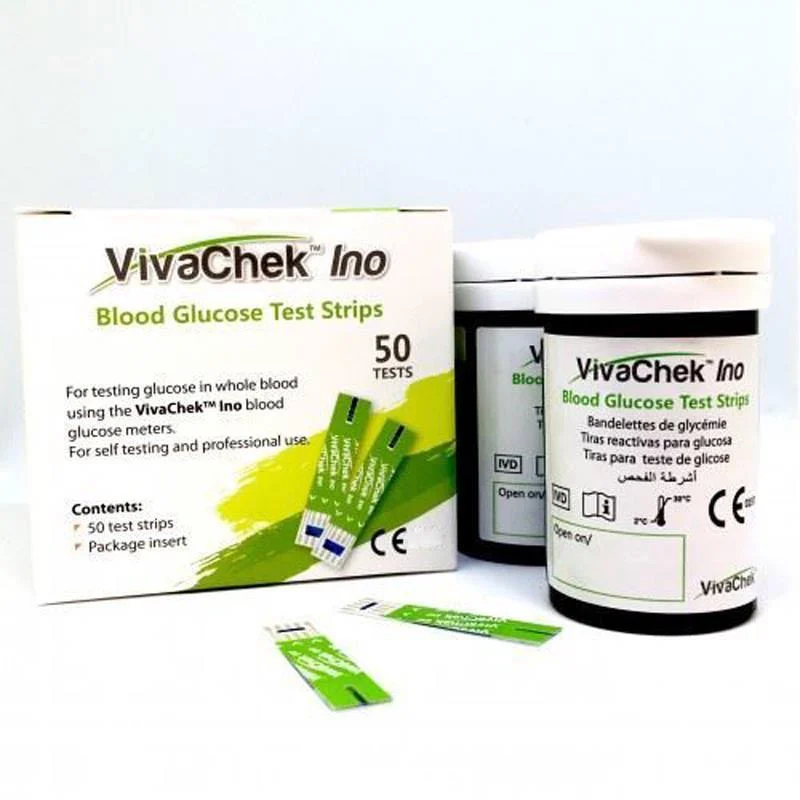 Viva check blood glucose test strip